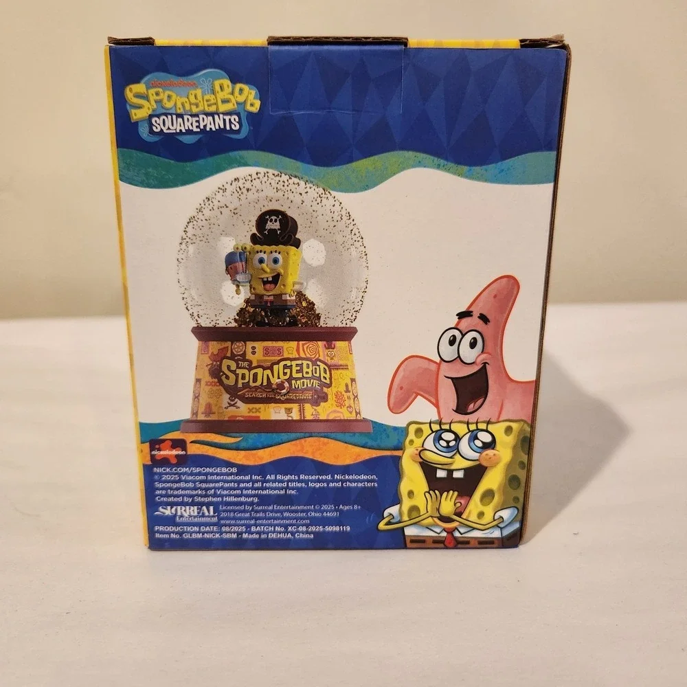 The SpongeBob SquarePants Movie Mini Snow Globe Nickelodeon, Great Condition